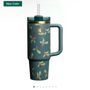 Stanley Holiday Botanicals 30 Ounce Quencher Tumbler NWT
